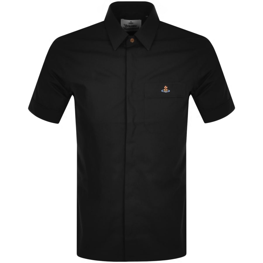 Vivienne Westwood Short Sleeved Shirt Black | Mainline Menswear x